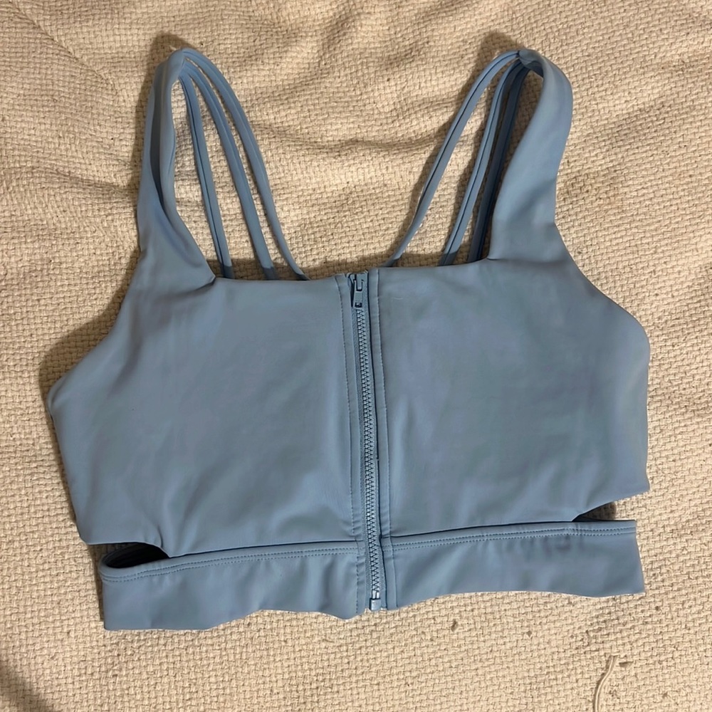 BuffBunny Zip Sports Bra